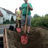 Baunsbergschule » 2018-05-24 Wir legen ein Hochbeet an